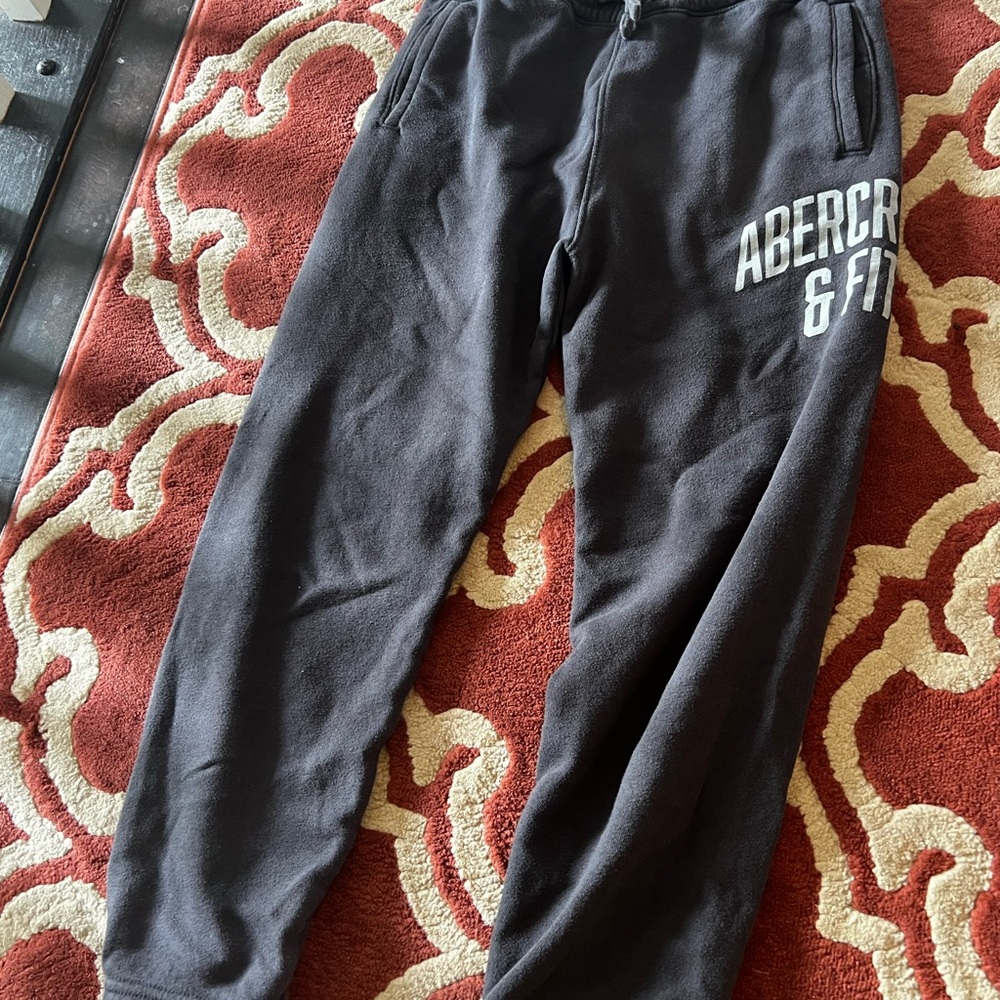 Abercrombie & Fitch kids charcoal Sweatpants